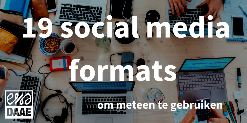 social media formats