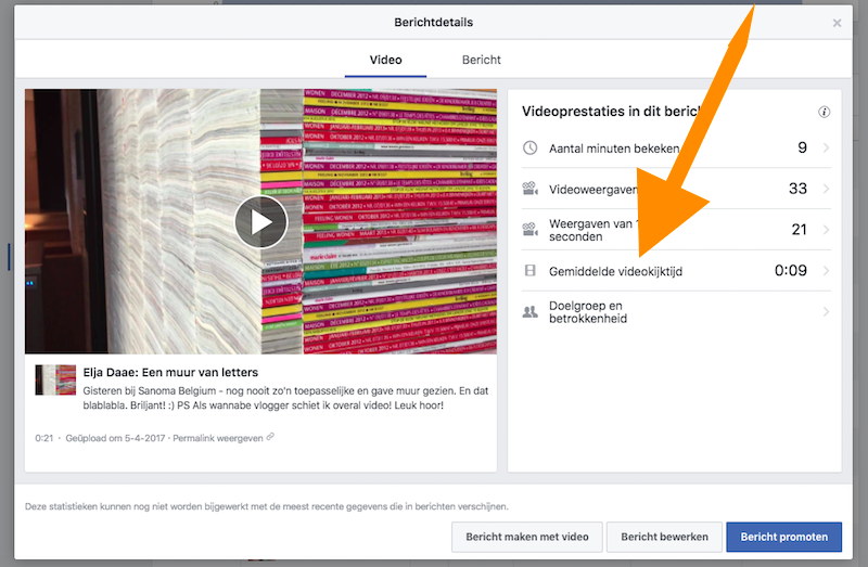 facebook video verbeteren
