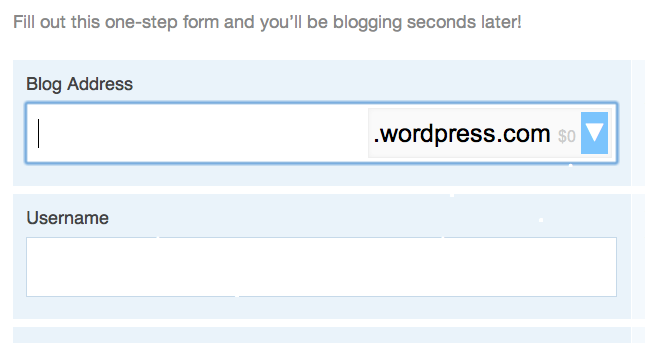 beginnen met bloggen op wordpress